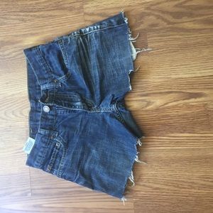 Levi's distressed cut off shorts,GREAT CONDITION